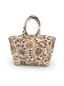 Erin & Ben Co. Heritage Scroll Rose Quilted Handbag