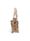 Erin & Ben Co. Heritage Scroll Rose Quilted Tote Bag