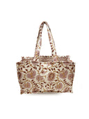 Erin & Ben Co. Heritage Scroll Rose Quilted Tote Bag