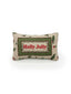 "Holly Jolly" Quilted Mini Pillow 8" x 12"