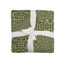 Homestead Bandana Olive Baby Blanket