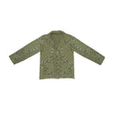 Homestead Bandana Olive Quilted Snap Jacket