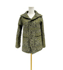 Homestead Bandana Olive Quilted Snap Jacket