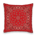 Homestead Bandana Red 20" Pillow