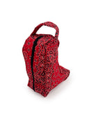 Homestead Bandana Red Quilted Boot Bag