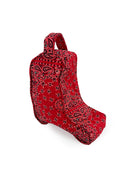 Homestead Bandana Red Quilted Boot Bag