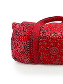 Homestead Bandana Red Quilted Weekender Duffle Bag