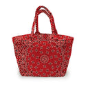 Homestead Bandana Red Quilted Handbag