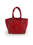Homestead Bandana Red Quilted Handbag