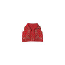 Homestead Bandana Red Quilted Cate Vest