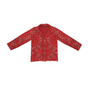 Homestead Bandana Red Quilted Snap Jacket