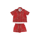 Homestead Bandana Red Pajama Set