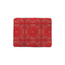Homestead Bandana Red Quilted Pet Bed