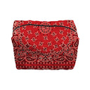 Homestead Bandana Red Makeup Bag