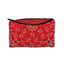 Homestead Bandana Red Makeup Bag