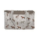 Lucky Horse Linen Quilted Tote
