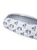 Horse Icon Blue Quilted Hot Tools Bag