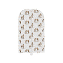 Horse Icon Brown Quilted Garment Bag
