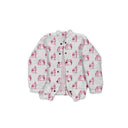 Horse Icon Fuchsia Quilted Bomber Jacket *Web Exclusive*