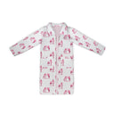 Horse Icon Fuchsia Quilted Duster