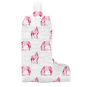 Horse Icon Fuchsia Quilted Boot Bag