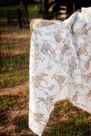 Birdie Neutral Baby Blanket