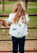 Texas Icons Youth Quilted Snap Jacket