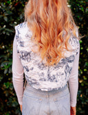 Aledo Navy Quilted Tara Vest