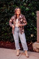 Rhodes Maroon Quilted Jacket