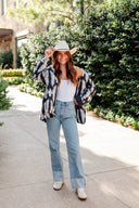 Chase Firebird Black Quilted Jacket