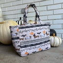 Halloween Dachshunds Quilted Handbag