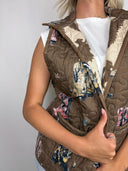 Thunderbird Boots Brown Quilted Ruby Vest
