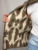 Thunderbird Boots Brown Quilted Ruby Vest