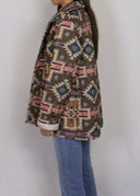 Rhodes Multi Quilted Snap Jacket