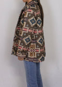 Rhodes Multi Quilted Snap Jacket