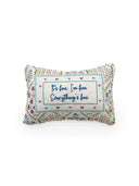 "It's Fine I'm Fine" Quilted Mini Pillow 8" x 12"