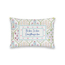 "It's Fine I'm Fine" Quilted Mini Pillow 8" x 12"