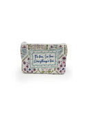 "It's Fine I'm Fine" Quilted Makeup Bag