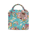 Jemina Turquoise Quilted Handbag