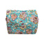 Jemina Turquoise Quilted Makeup Bag