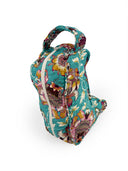 Jemina Turquoise Quilted Boot Bag