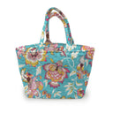Jemina Turquoise Quilted Handbag