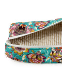 Jemina Turquoise Quilted Hot Tools Bag