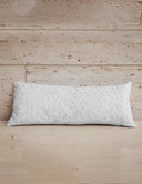 Jules Blue Quilted Oblong 14" x33" Pillow