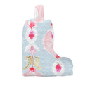 Jules Blue Quilted Boot Bag