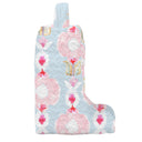 Jules Blue Quilted Boot Bag
