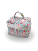 Jules Blue Quilted Travel Case