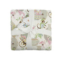 Jungle Canopy Pastel Baby Blanket