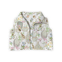 Jungle Canopy Pastel Quilted Cate Vest