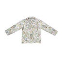 Jungle Canopy Pastel Quilted Snap Jacket